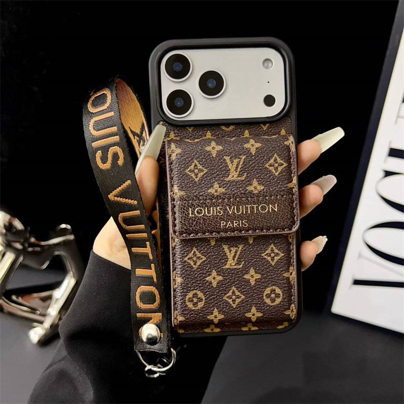 Louis Vuitton Phone case with card slot for iPhone 17/ 16 / 15 / 14
