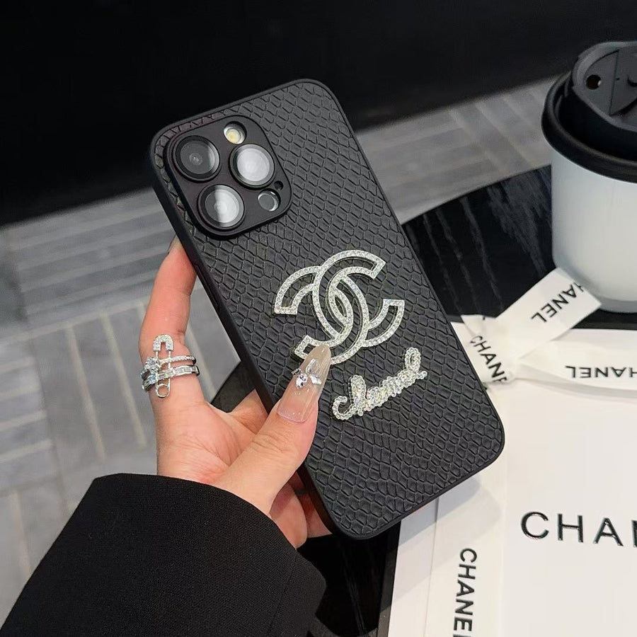 Elegant Lady iPhone Case with Camera Protector