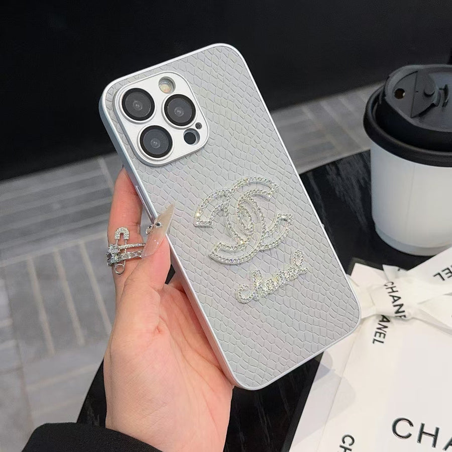 Elegant Lady iPhone Case with Camera Protector