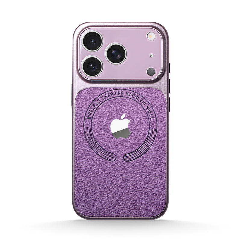 Leather Texture Magsafe Case for iPhone 13-18 Series