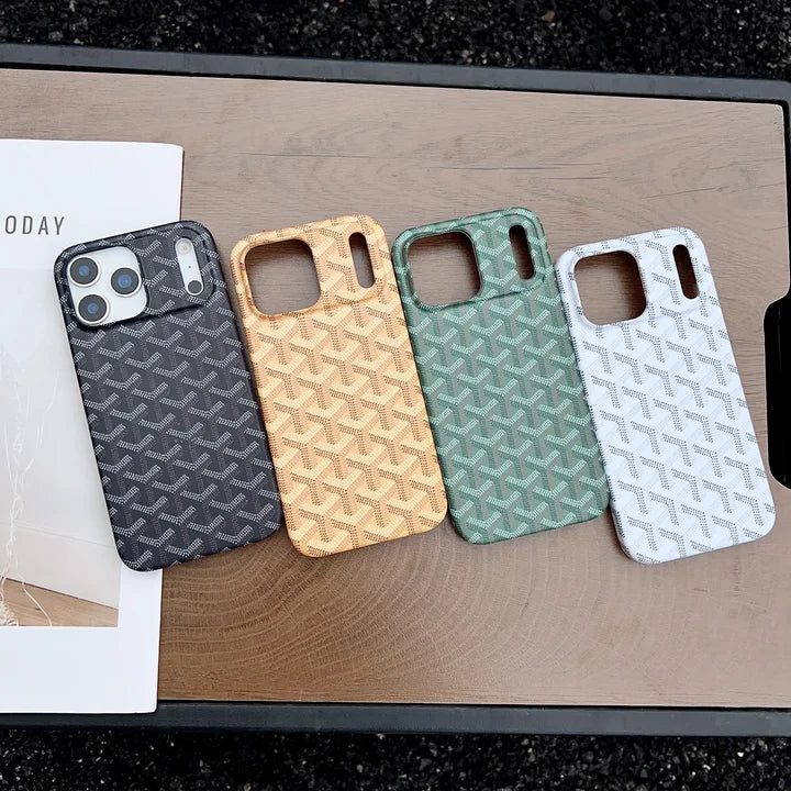 Luxury Brand Vintage Phone Case For iPhone 12-17