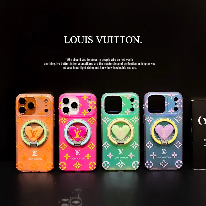 Colorful Heart Magnetic Holder For iPhone 13-17