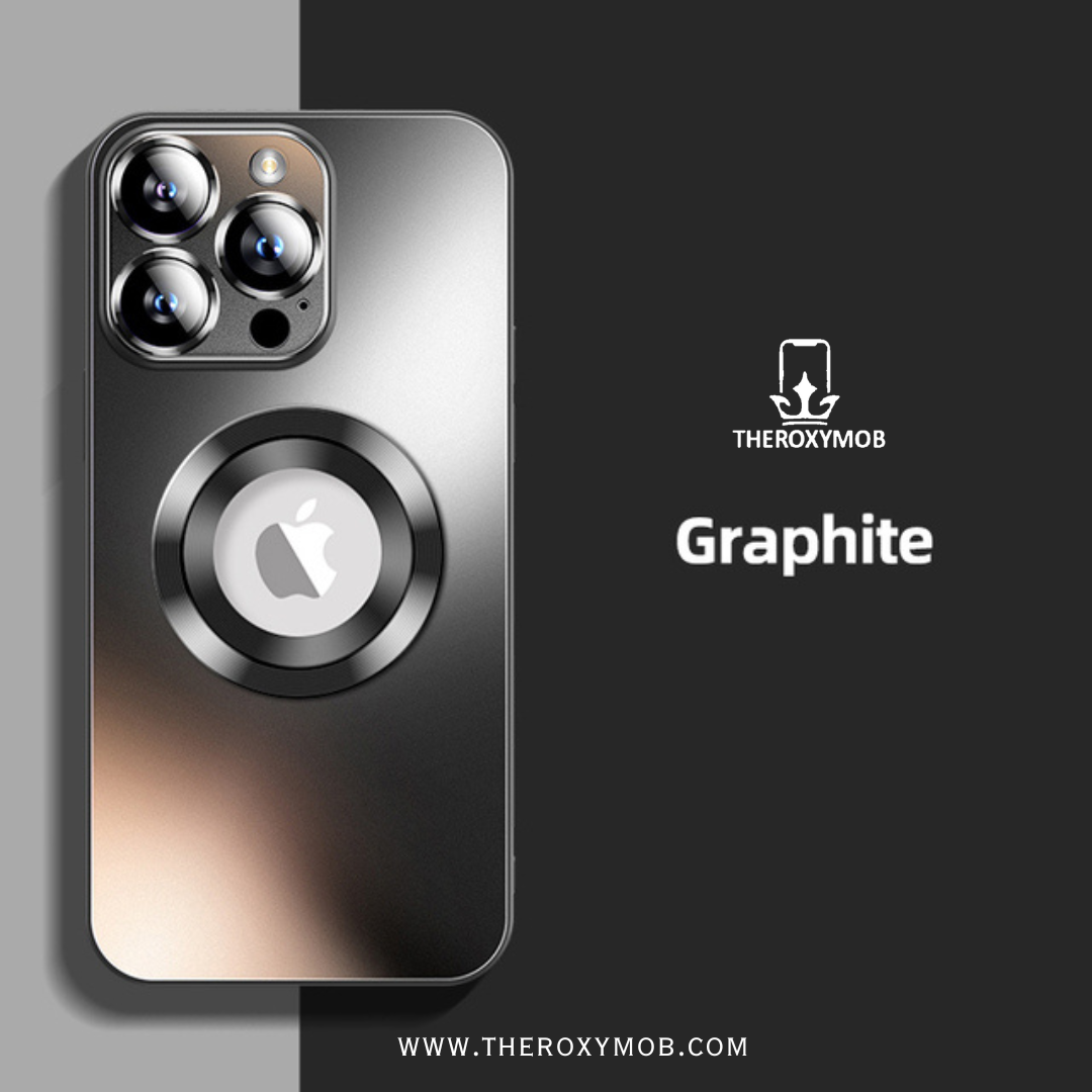 MAGNETIC GLASS FROSTED CASE FOR IPHONE 16 TO 14
