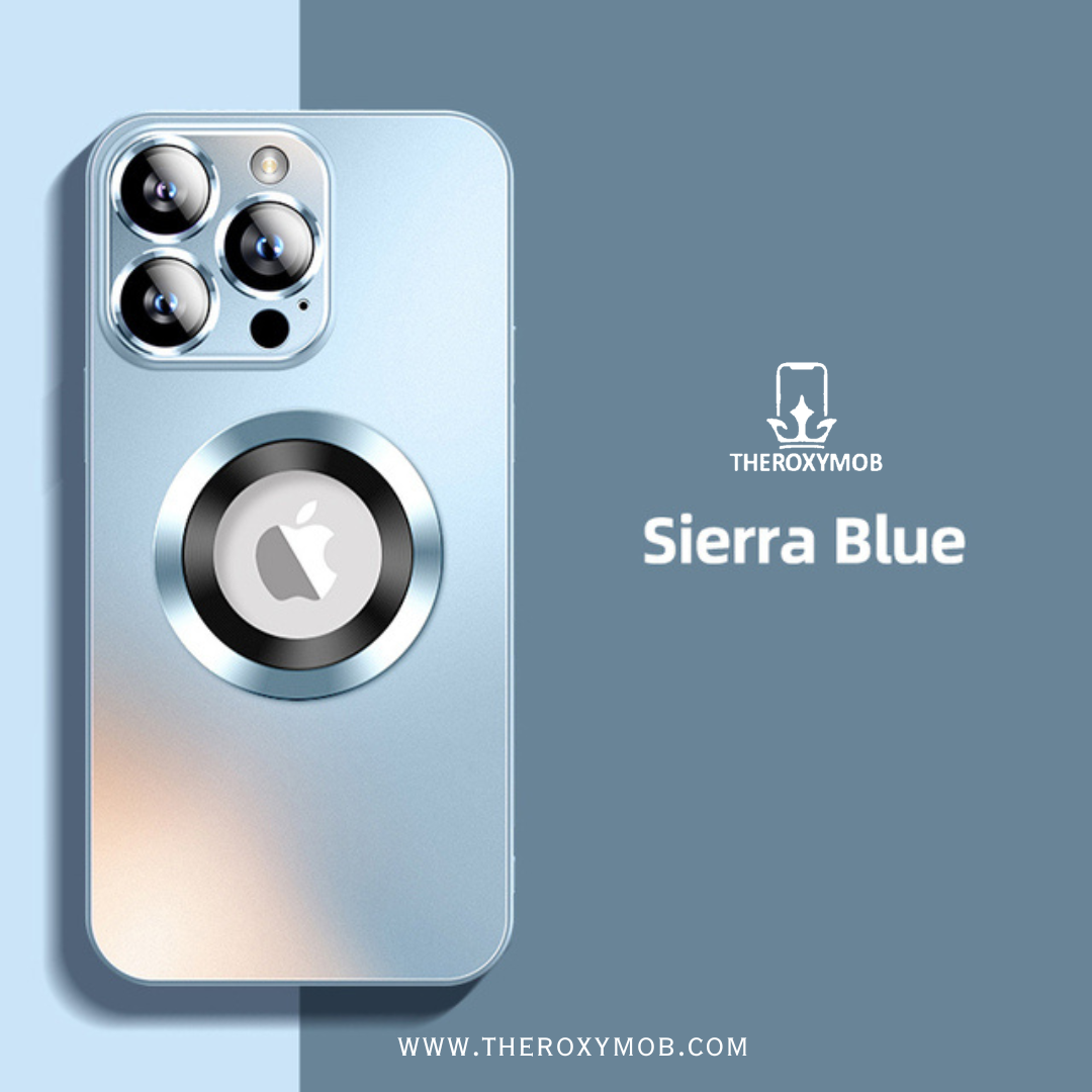 MAGNETIC GLASS FROSTED CASE FOR IPHONE 16 TO 14