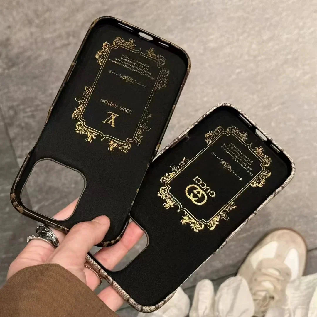 Monogram Canvas Back Card Holder Classic Ophidia Leather iPhone Case Roxy New 2