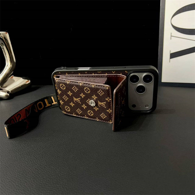 Louis Vuitton Phone case with card slot for iPhone 17/ 16 / 15 / 14