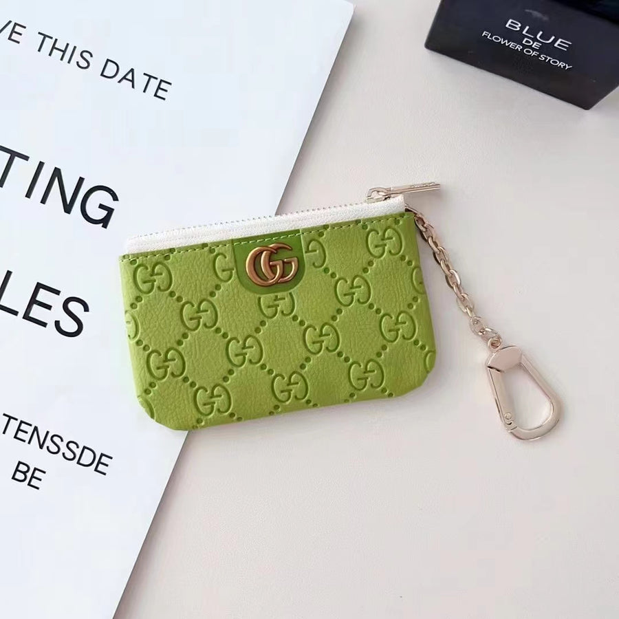 Style Embossed Keychain Wallet