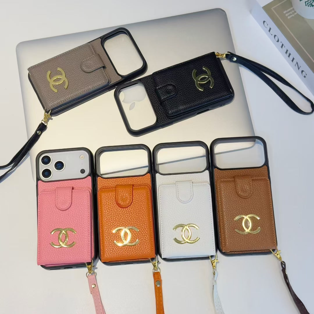 Premium Brand Leather Phone Case for iPhone Case 13-18 Pro & Pro Max