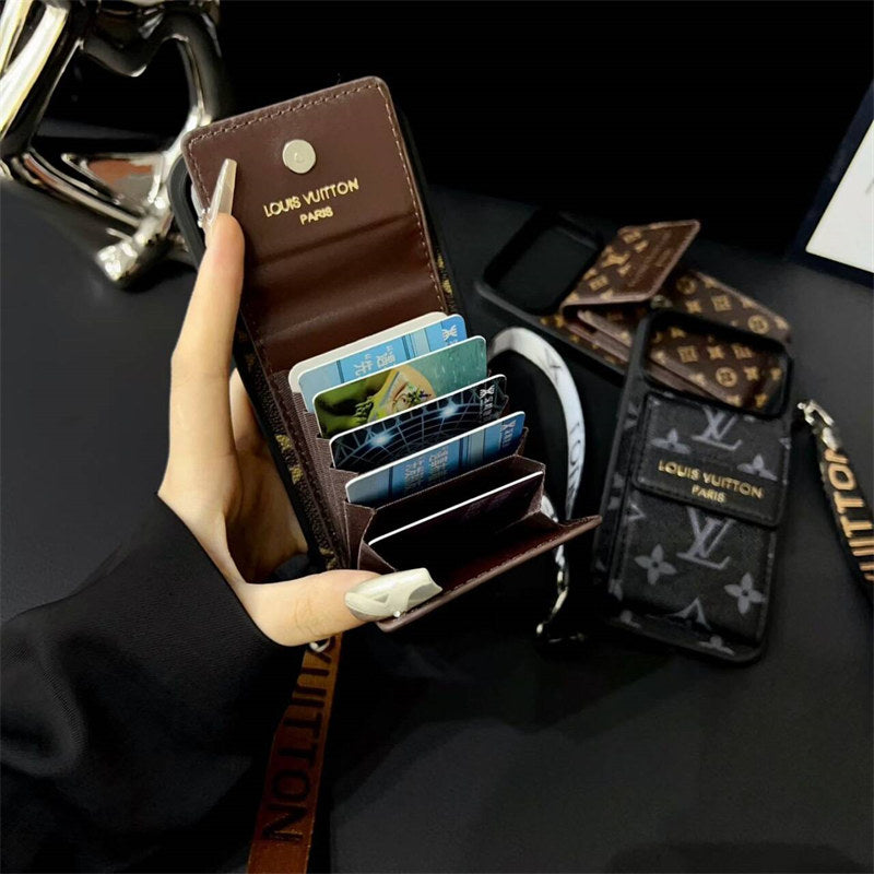 Louis Vuitton Phone case with card slot for iPhone 17/ 16 / 15 / 14