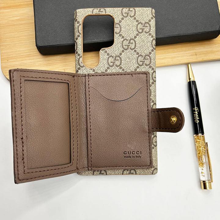 Luxury Brand Wallet For Samsung Galaxy S25/24/23 Series