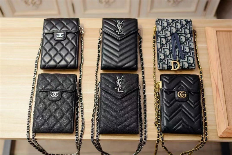 Elegant GG genuine leather crossbody bag