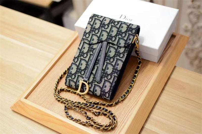 Elegant GG genuine leather crossbody bag