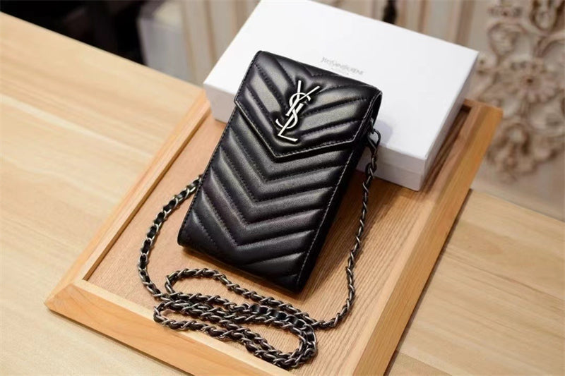 Elegant GG genuine leather crossbody bag
