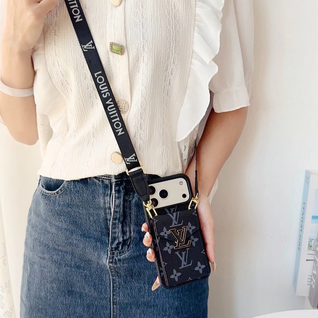 Leather Wallet Card Holder Phone Case For iPhone 17 / 16 / 15 / 14
