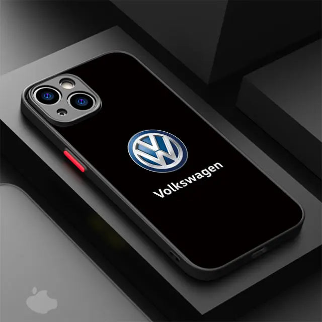 Cool V-Volksw-agen Logo Phone Case for Apple iPhone 16 15 14