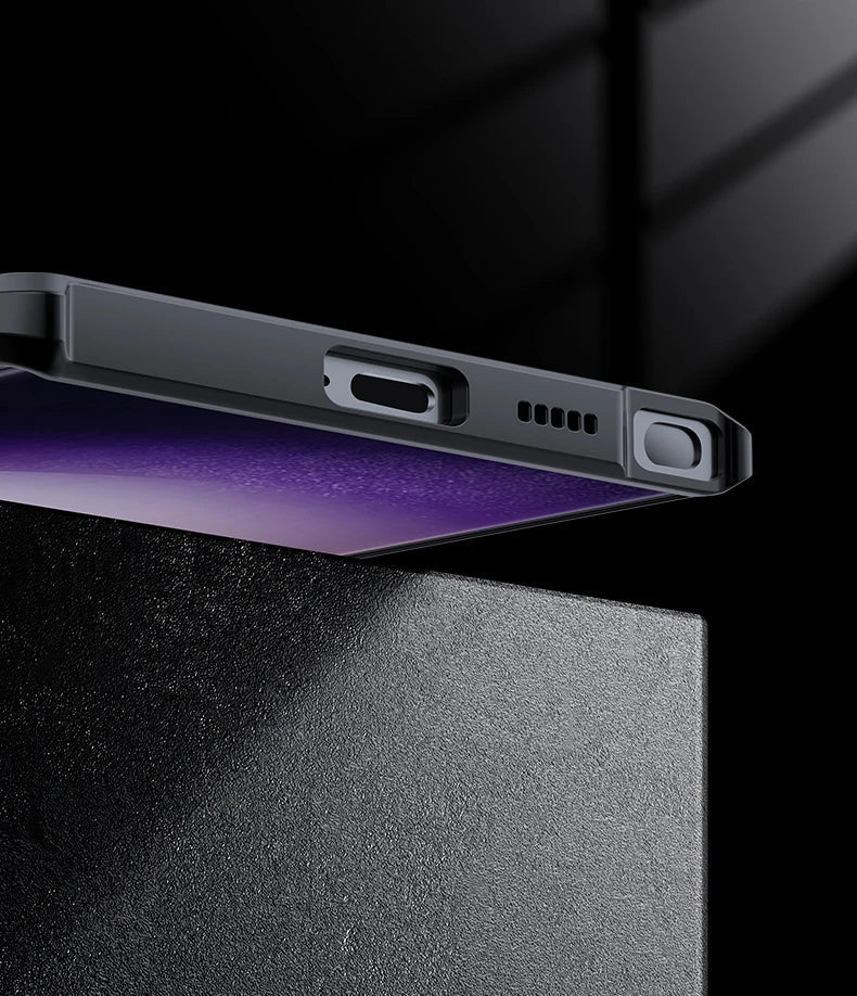 Magnetic Anti-Drop Back Clear Stand Case For Samsung Galaxy S25/ 24/ 23 THEROXYMOB