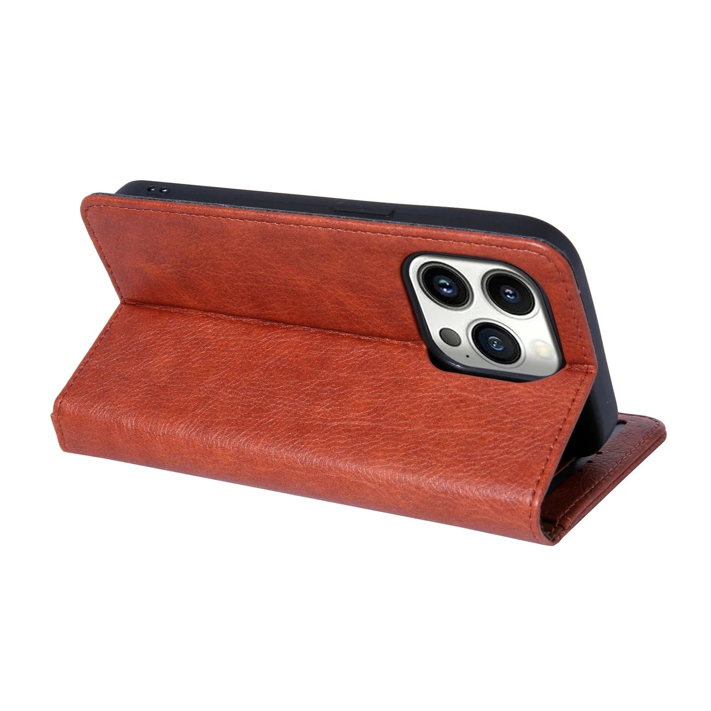 Luxury Leather Wallet Card Slot Holder Phone Case For iPhone 16 15 14