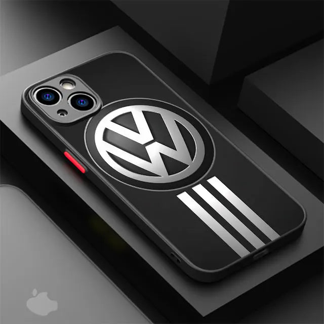 Cool V-Volksw-agen Logo Phone Case for Apple iPhone 16 15 14