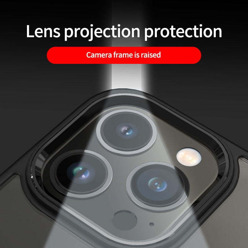 CLEAR HD WIRELESS CHARGING CASE FOR IPHONE 16 TO 13