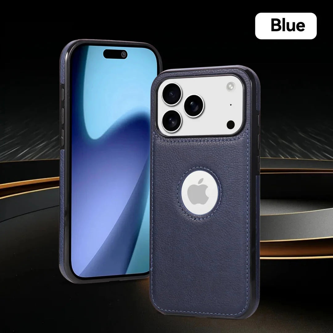 Luxury High Quality PU Leather Mobile Phone Case For iPhone 17 /16 /15 /14 THEROXYMOB