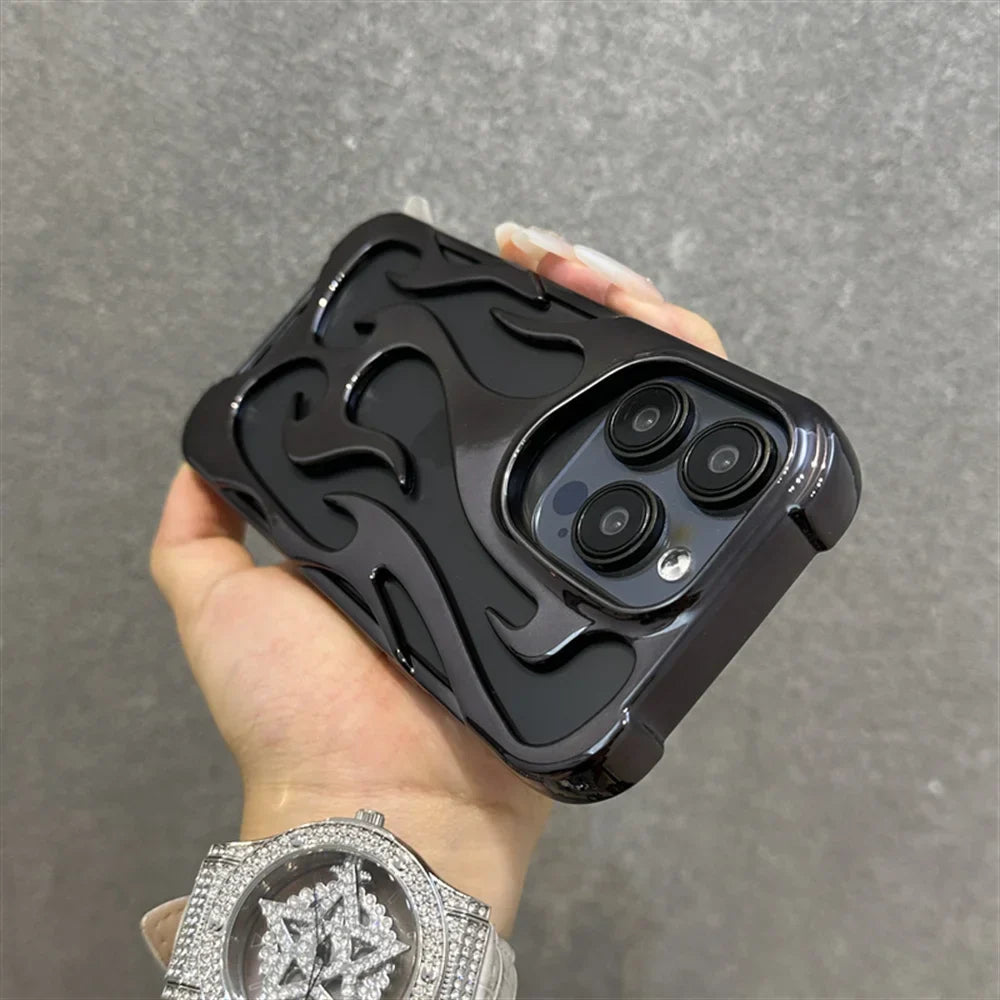 Flame Forge Matte Case for iPhone 16 15 14 13