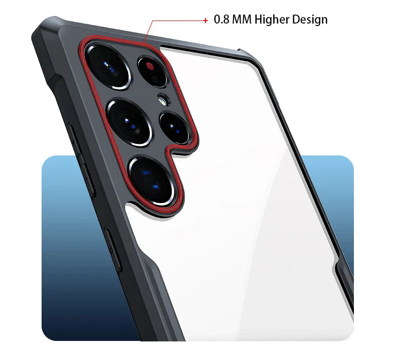 Magnetic Anti-Drop Back Clear Stand Case For Samsung Galaxy S25/ 24/ 23 THEROXYMOB