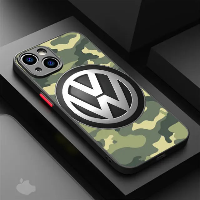 Cool V-Volksw-agen Logo Phone Case for Apple iPhone 16 15 14