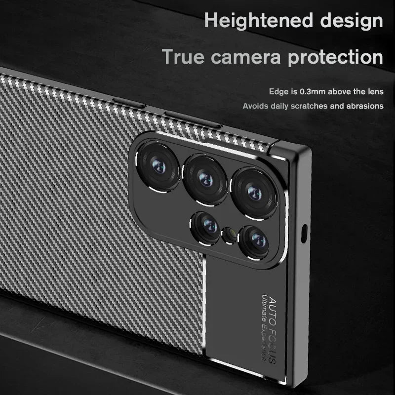 Soft shell Fibre Case For Samsung Galaxy S25 / S24 THEROXYMOB