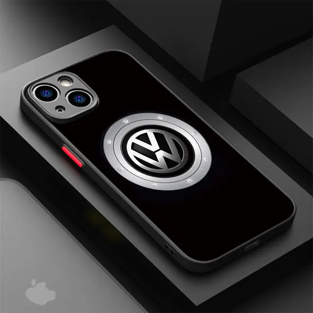 Cool V-Volksw-agen Logo Phone Case for Apple iPhone 16 15 14