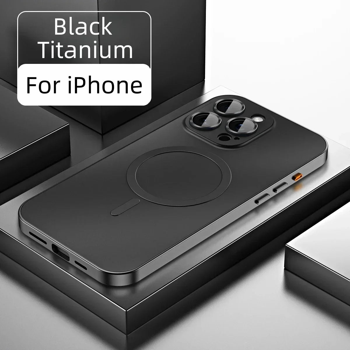 Aluminum Metal MagSafe Case For iPhone 16 15 14
