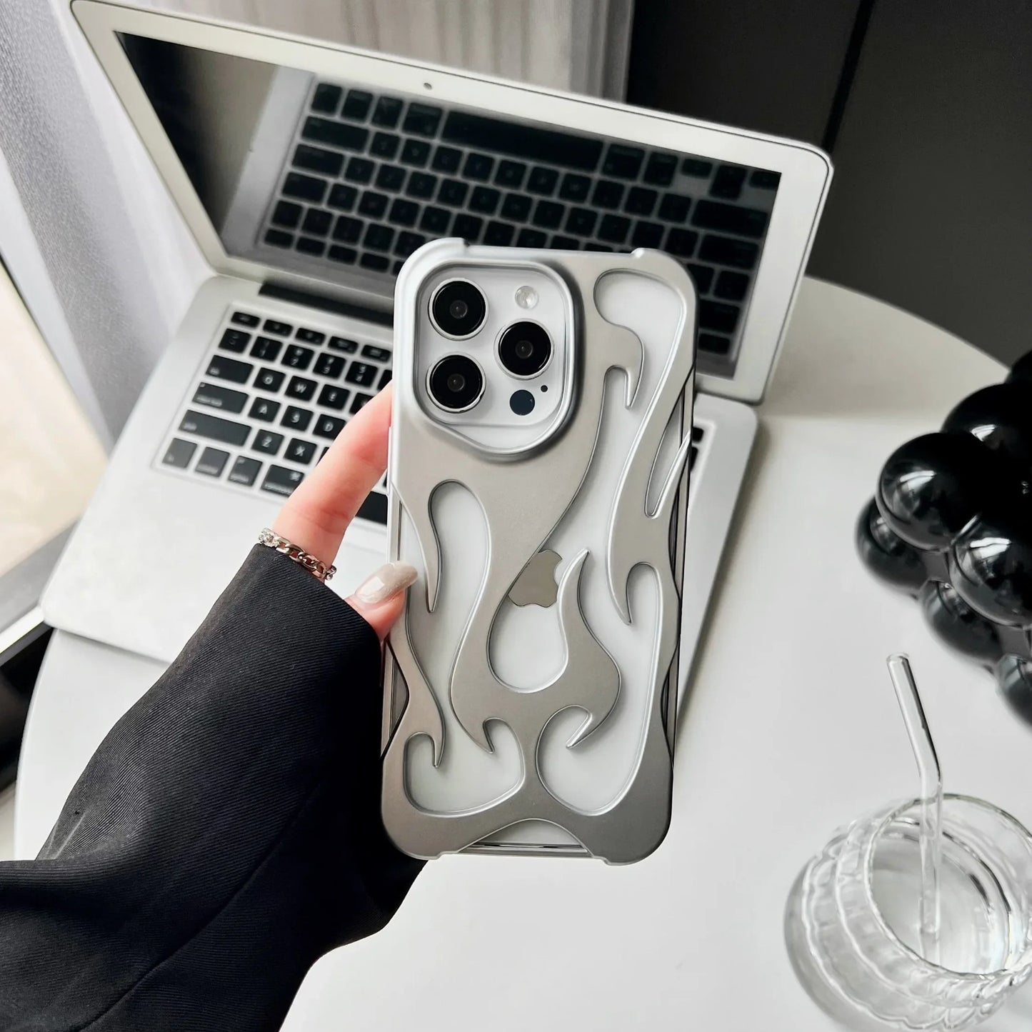 Flame Forge Matte Case for iPhone 16 15 14 13
