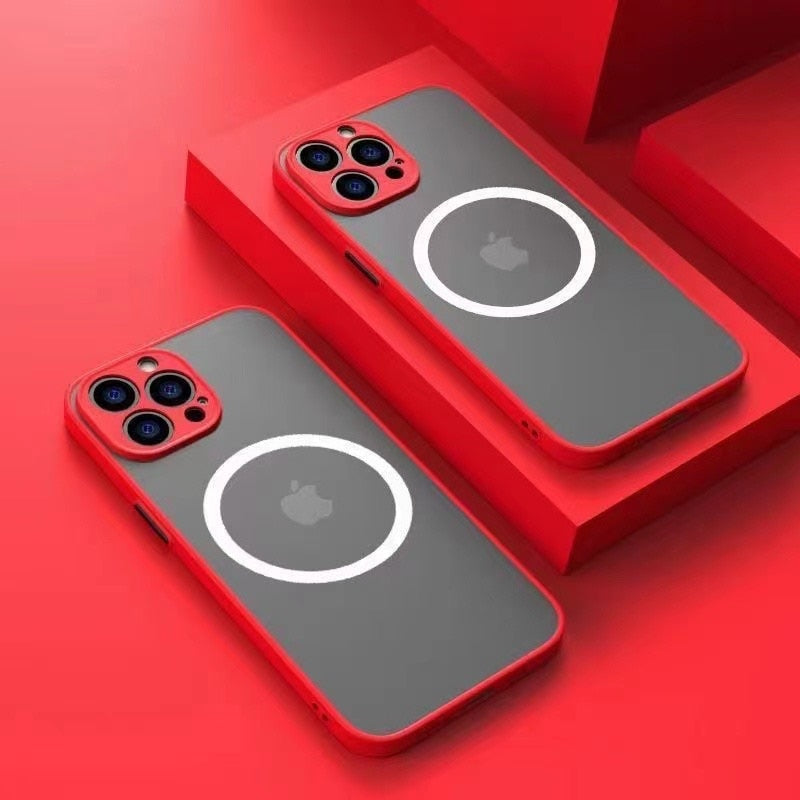 Luxury Matte Magsafe Case For iPhone 14 13 - theroxymob