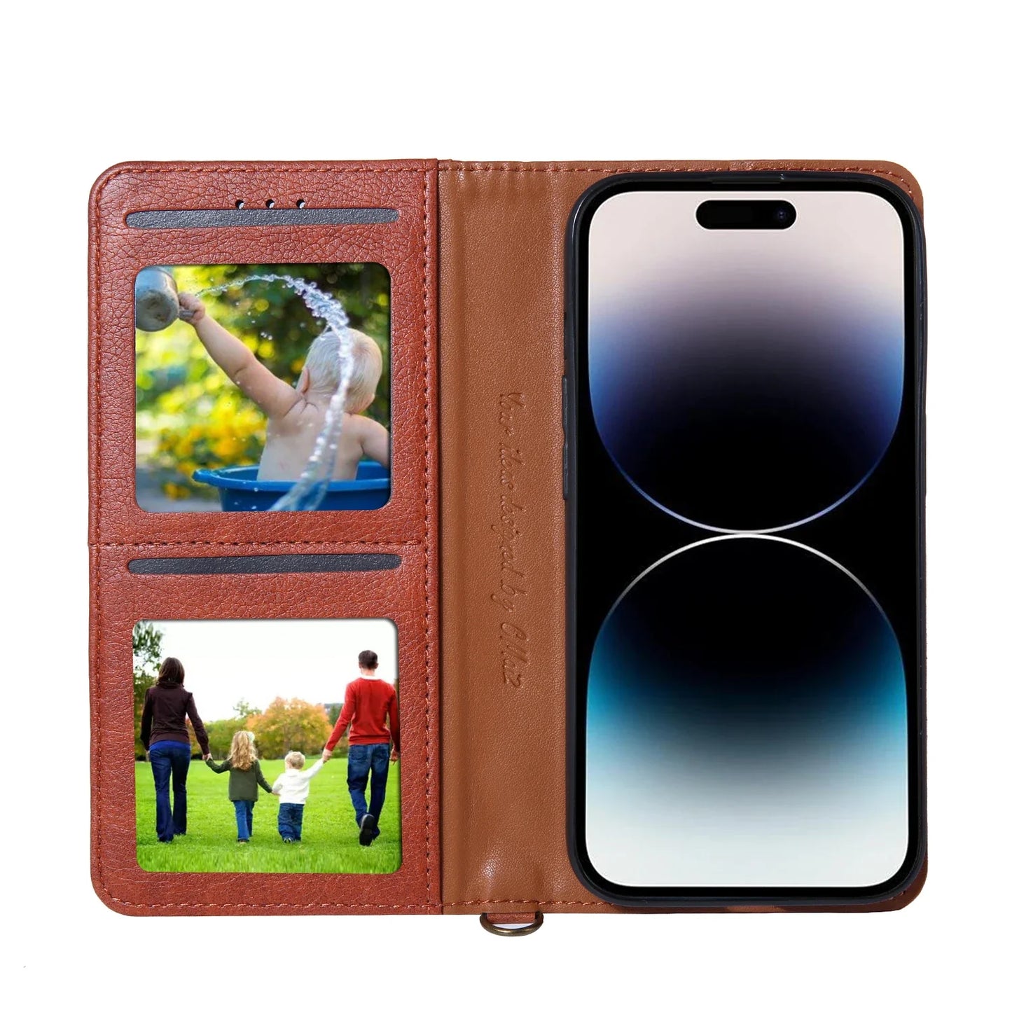 Luxury Leather Wallet Card Slot Holder Phone Case For iPhone 16 15 14