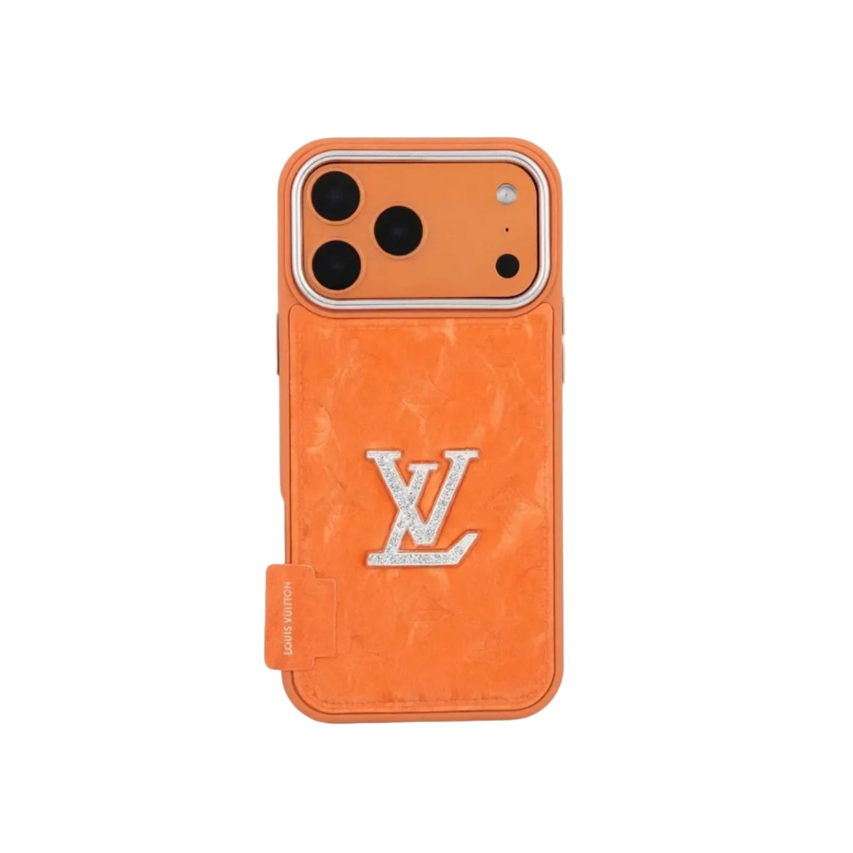 Premium Loui V Leather Phone Case – Luxury Protection for iPhone 12-18 Pro & Pro Max