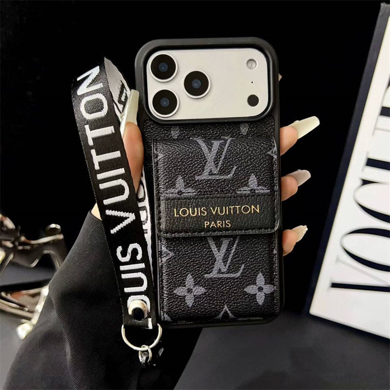 Louis Vuitton Phone case with card slot for iPhone 17/ 16 / 15 / 14