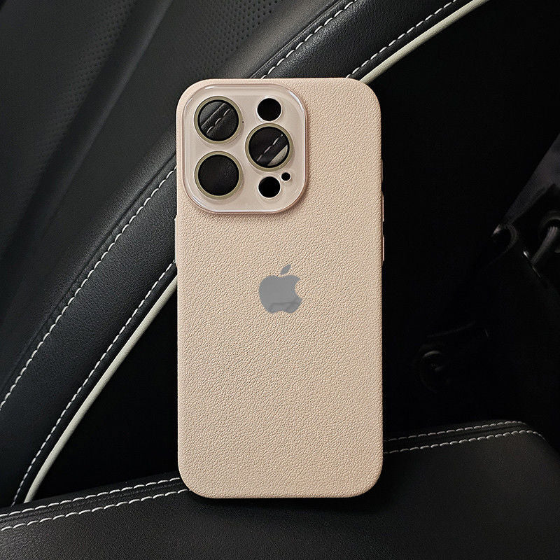 Luxury Leather Case For iPhone 16 / 15 / 14