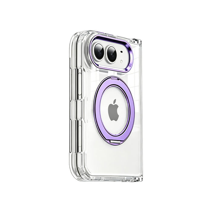 iPhone Duo Transparent MagSafe Stand Case