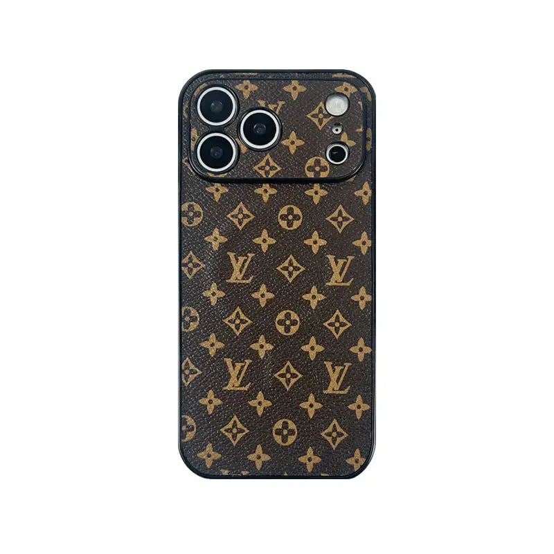 Premium Monogram Magnetic Phone Case with Magsafe for iPhone 12-18 Pro & Pro Max
