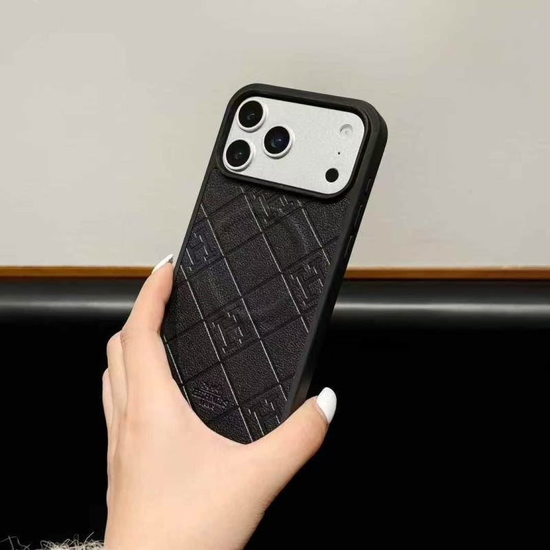 HRM MagSafe Quilted Leather Case