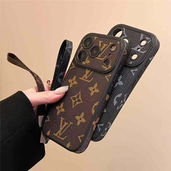 Louis Vuitton Phone Monogram Case with Strap For iPhone 17 /16 /15 /14