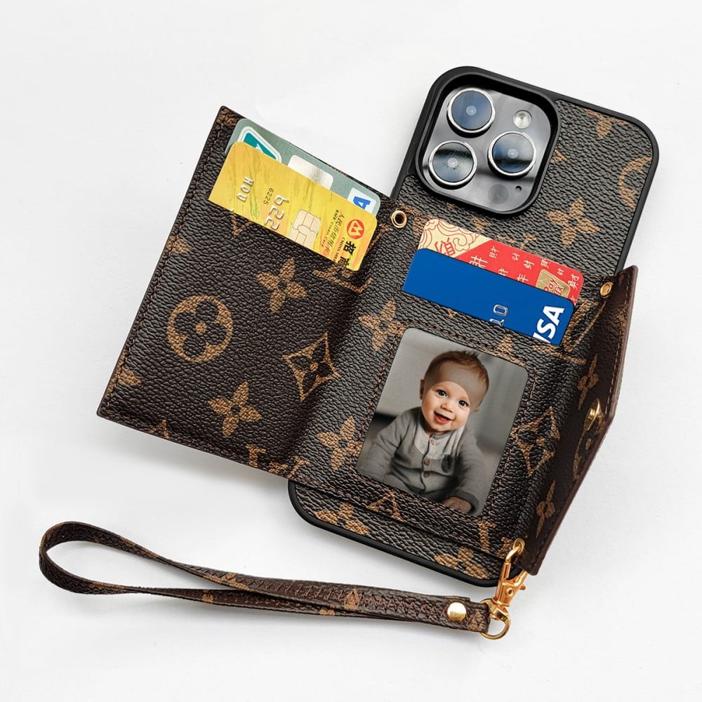 NEW IPHONE LEATHER WALLET PHONE CASE theroxymob