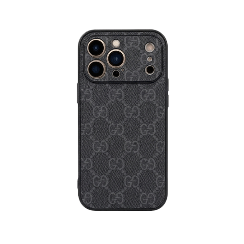 Designer Monogram Gucci Case for iPhone 12-18 Pro & Pro Max