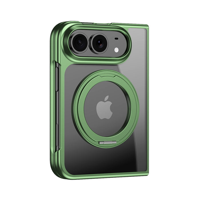 iPhone Duo Transparent Electroplated Magsafe Stand Case