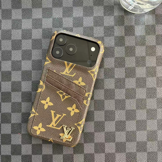 Leather Card Slot Case For iPhone 17 / 16 / 15 / 14