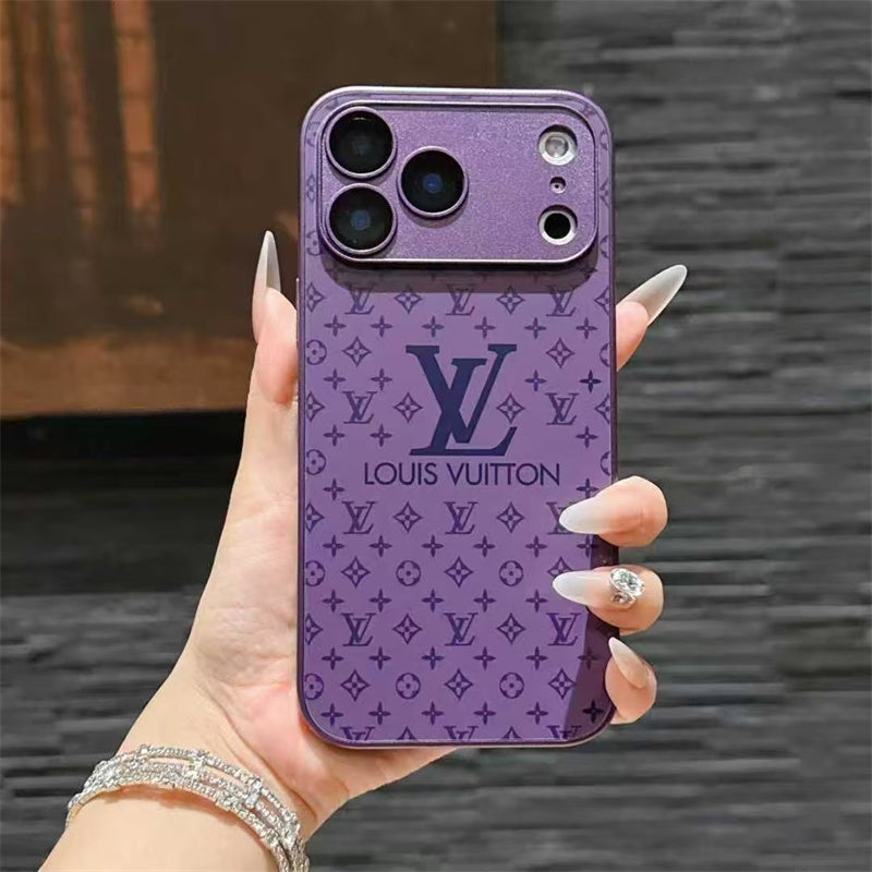 Luxurious LV Monogram Phone Case For iPhone 17/ 16 / 15 / 14