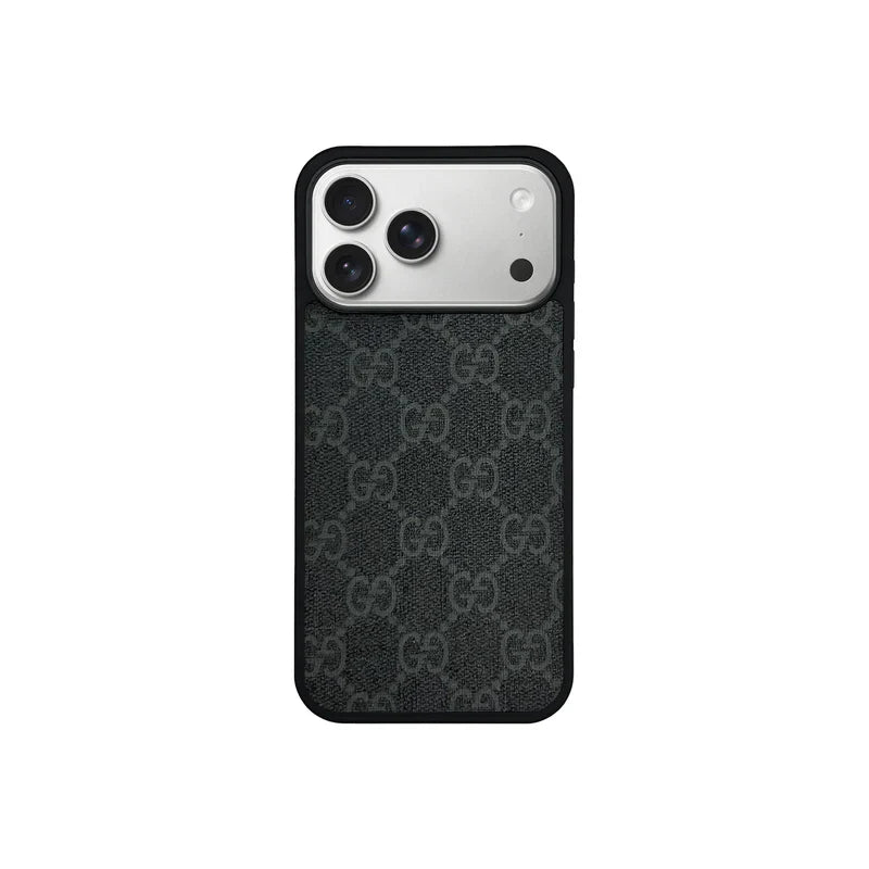Designer Monogram MagSafe Case for iPhone 12-17 Series