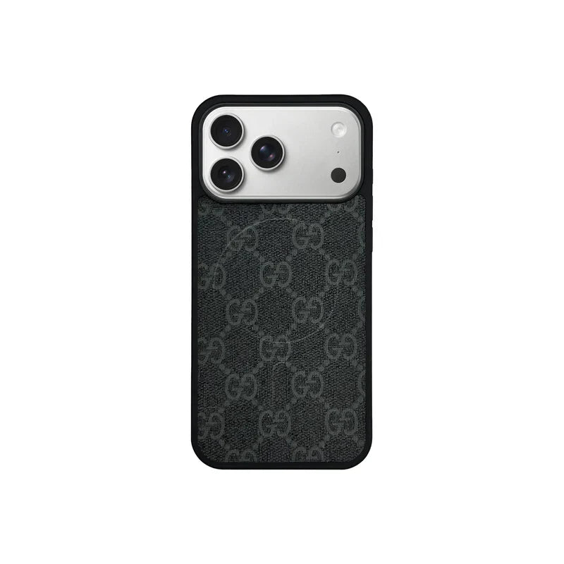 Designer Monogram MagSafe Case for iPhone 12-17 Series