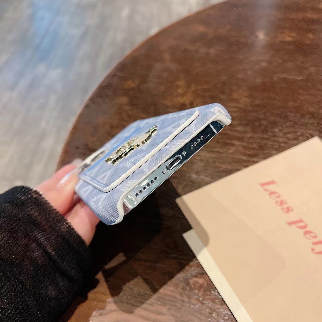 Luxury iPhone Case with Card Holder