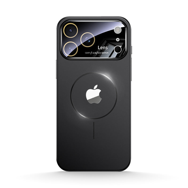 Magsafe Large Window Matte Case for iPhone 12-18 Pro & Pro Max