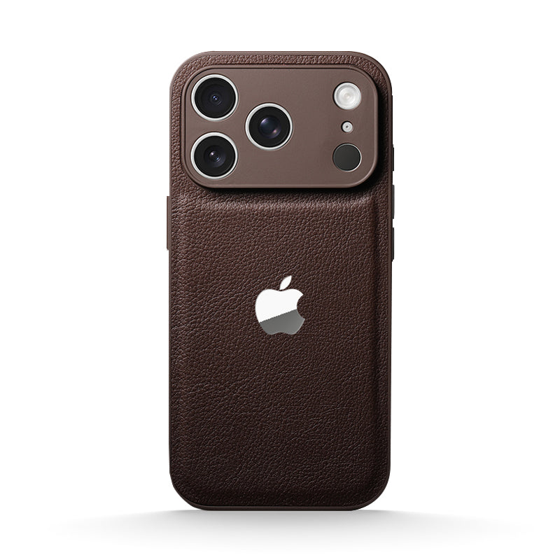 Lychee Grain Leather Case for iPhone 12-18 Pro & Pro Max